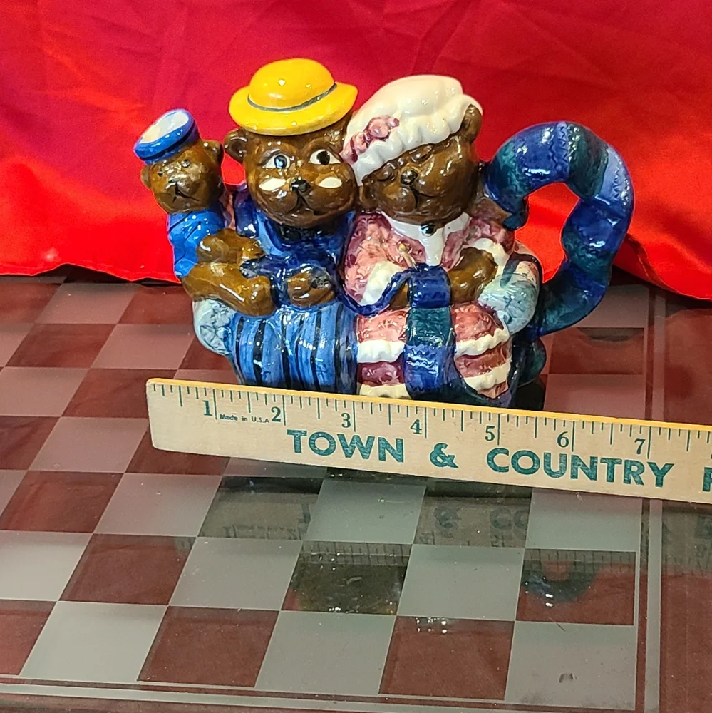 Vintage glazed ceramic